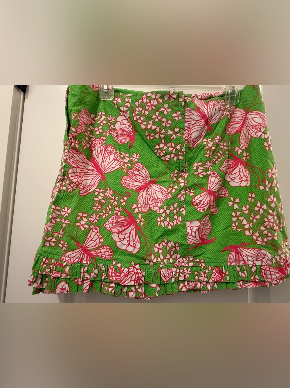 Lilly Pulitzer Green and Pink Floral Print Top - Picture 5 of 14